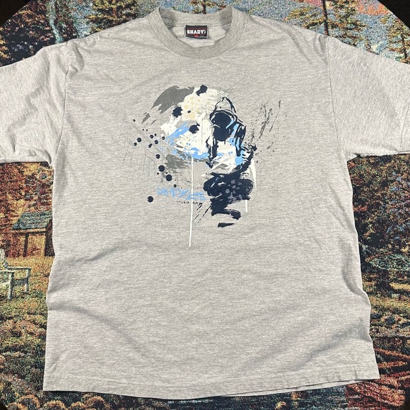 Vintage Shady LTD Studio Series Graphic Print T Shirt Size Large Y2K Eminem - Picture 1 of 11